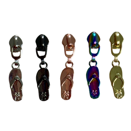 Flip Flop #5 Zipper Pull