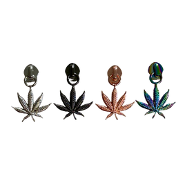 Pot Leaf #5 Zipper Pull