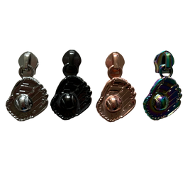 Baseball Glove #5 Zipper Pull