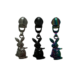 Bunny #5 Zipper Pull