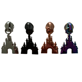 Castle #5 Zipper Pull