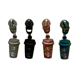 Coffee Cup #5 Zipper Pull