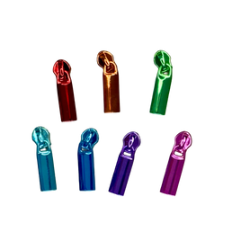Colored Plain #5 Zipper Pulls
