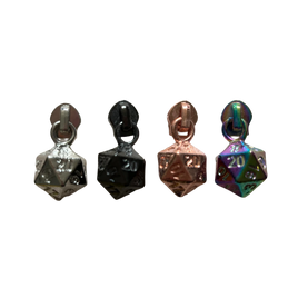 D&D Dice #5 Zipper Pull