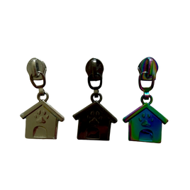 Dog House #5 Zipper Pull