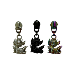 Dragon #5 Zipper Pull