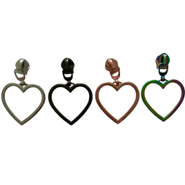 Heart #5 Zipper Pull