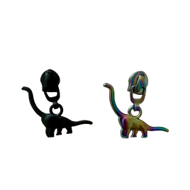 Long Neck Dino #5 Zipper Pulls