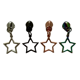 Star #5 Zipper Pull