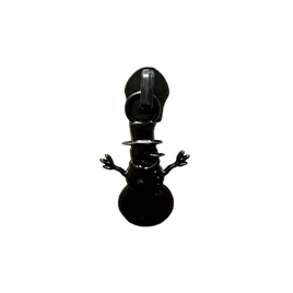 Snowman #5 Zipper Pull