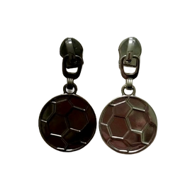 Soccer ball #5 Zipper Pull