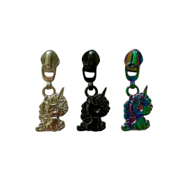 Unicorn #5 Zipper Pull