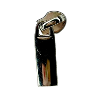 Skinny Plain #5 Zipper Pull