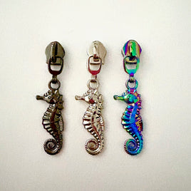 Seahorse #5 Zipper Pull