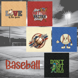 zipper bag panels Baseball
