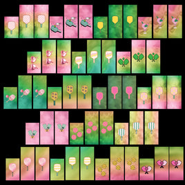 Lip Balm Pickleball Pink & Green