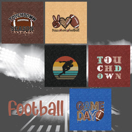 zipper bag panels Football