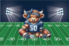 Glitterbug Big Bundle Football Cow Navy