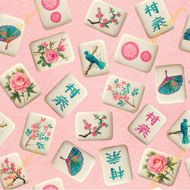 Mahjong on Pink