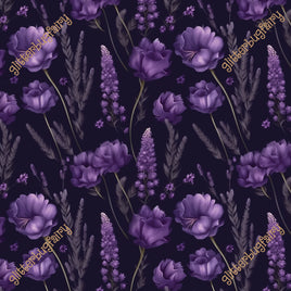 Lavender on Navy Large Scale