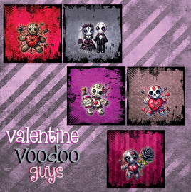 zipper bag panels NEW STYLE Valentine Voodoo Guys