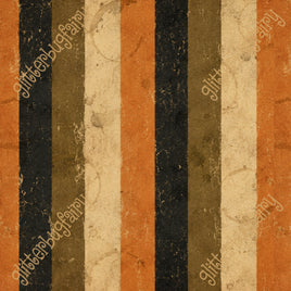 Grunge Halloween Stripes