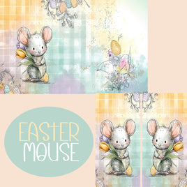 Notebook Cover-7.5x9.75 in Easter Mouse