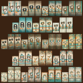 Lip Balm Boho Girls and Animals