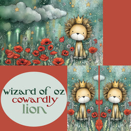 Notebook Cover-7.5x9.75 in Wizard of Oz: Cowardly Lion