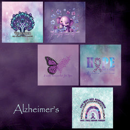 zipper bag panels Alzheimer's