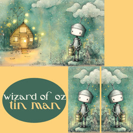 Notebook Cover-7.5x9.75 in Wizard of Oz: Tin Man