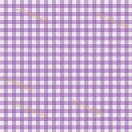 Gingham Plaid Purple