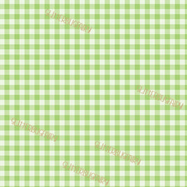 Gingham Plaid Light Green