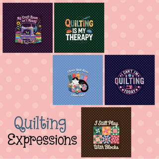 zipper bag panels Quilting Expressions