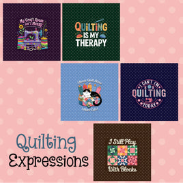 zipper bag panels Quilting Expressions