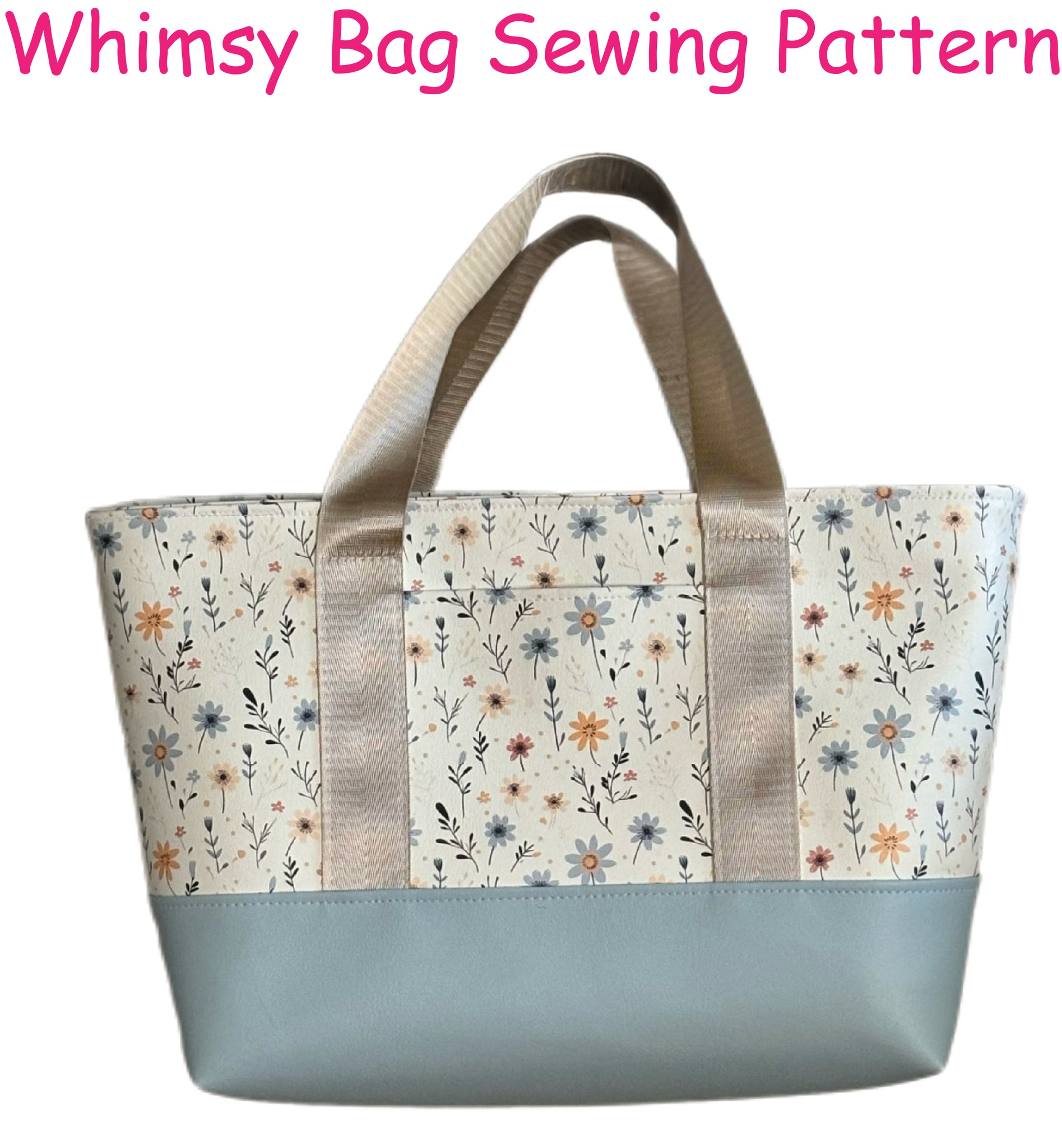 Sewing Pattern Whimsy bag DIGITAL DOWNLOAD| Glitterbugfairy