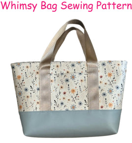 Sewing Pattern Whimsy bag DIGITAL DOWNLOAD