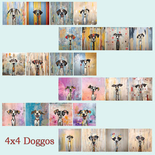 zipper bag panels Doggos 4x4 Jumbo