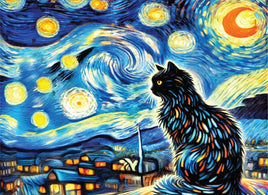 Tote Panel Cat- New Starry Cat