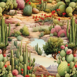 Cactus in Desert