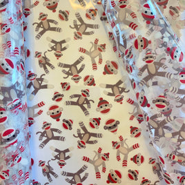 Clear Sock Monkey TPU