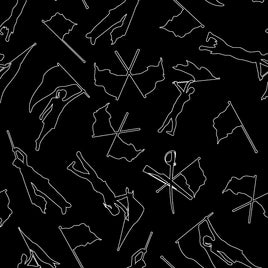 Color Guard Black on Black