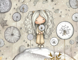 Glitterbug Booth Bundle Dandelion Girl Silver Hair