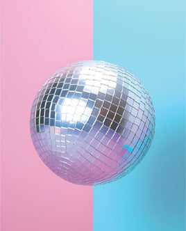 Printed Vinyl Panel 8.5x10.5 Disco Ball