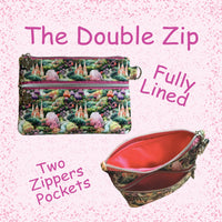 Sewing Pattern Double Zip Bag