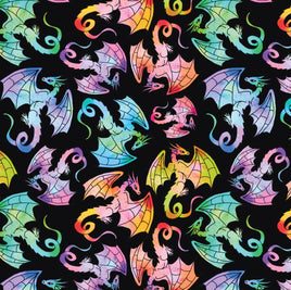 Dragons on Black