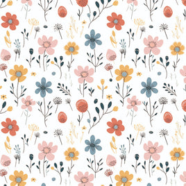 Whimsical Floral Pink