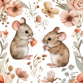 Mice and Flowers