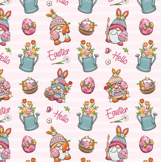 Easter Gnomes on Pink