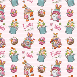 Easter Gnomes on Pink